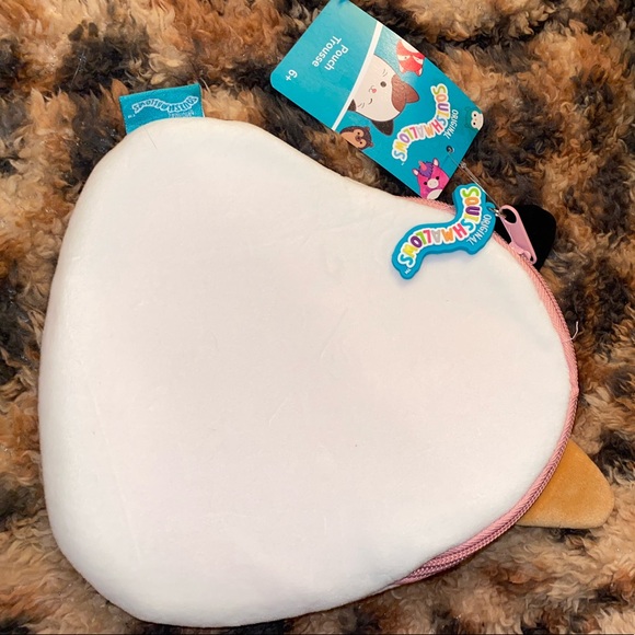 Squishmallows Pencil Pouch Case Cam Cat Shaped (Fuzzy!) - Picture 3 of 3
